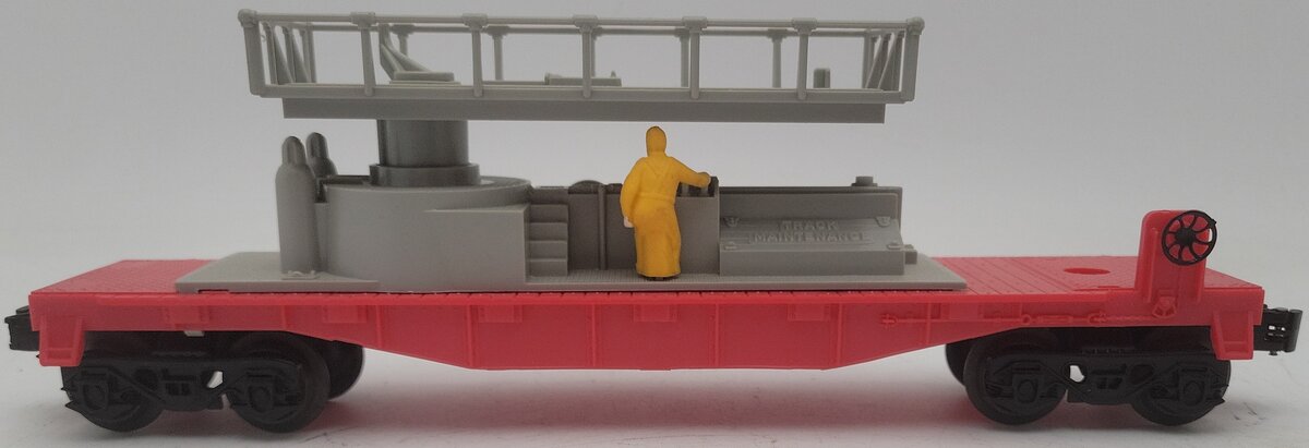 Lionel 6-16618 O Gauge Santa Fe Track Maintenance Car EX/Box