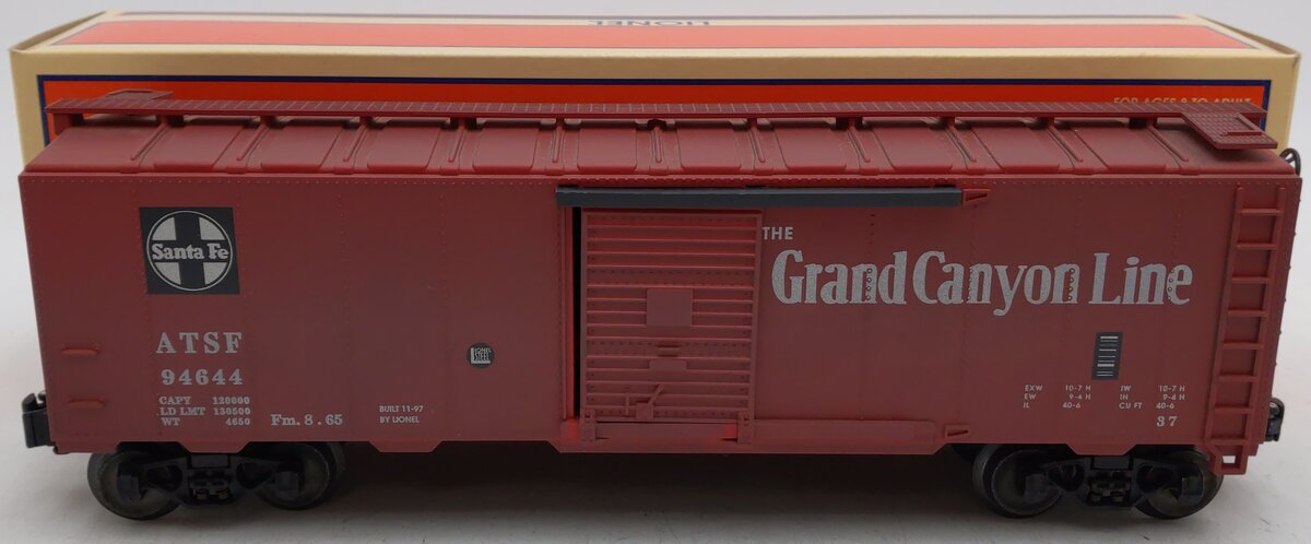 Lionel 6-17242 O Gauge AT&SF Grand Canyon Boxcar #94644 EX/Box