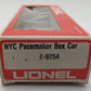 Lionel 6-9754 O Gauge New York Central Pacemaker Boxcar VG/Box