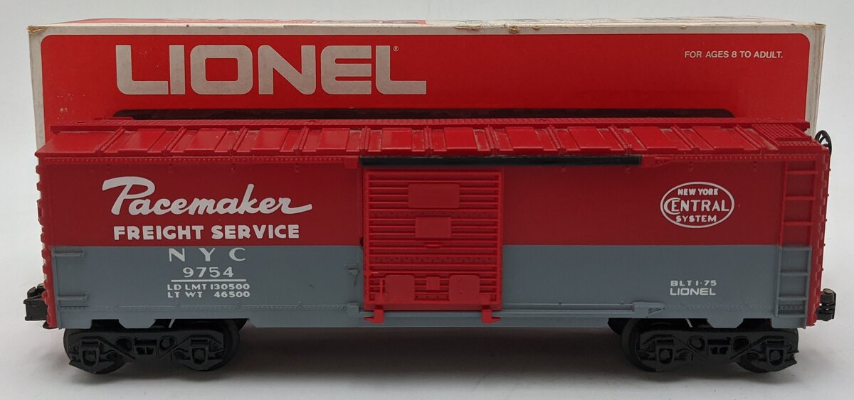 Lionel 6-9754 O Gauge New York Central Pacemaker Boxcar VG/Box