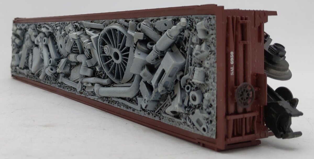 MTH 20-98006 O Gauge Seaboard Gondola with Junk Load #6950 EX/Box