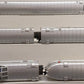 MTH 20-6543 O Santa Fe 70' Streamlined Passenger Car Set (Set of 5) VG/Box
