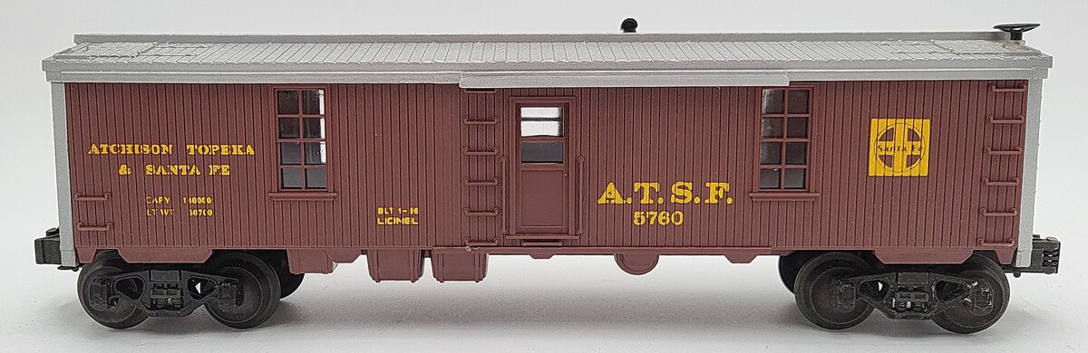 Lionel 6-5760 O Gauge AT&SF Tool Car EX/Box