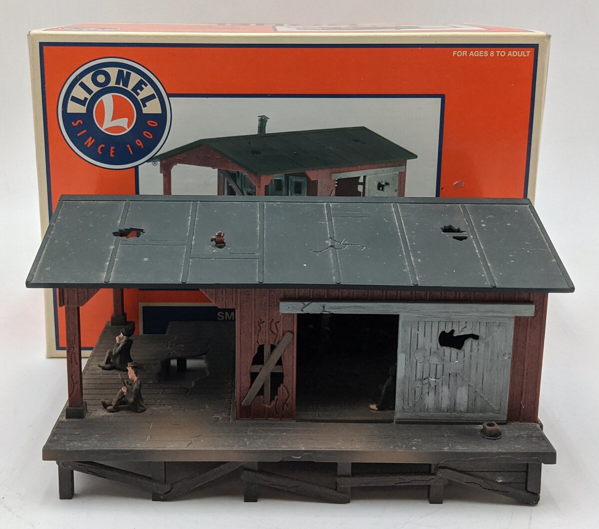 Lionel 6-14161 O Gauge Smoking Hobo Shack/Box