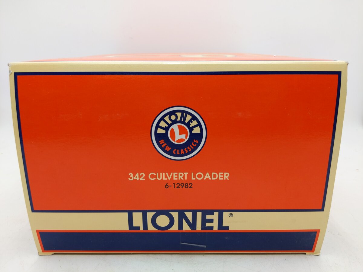 Lionel 6-12982 Operating Culvert Loader #342 VG/Box
