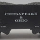 MTH 20-97416 O Gauge Chesapeake & Ohio 2-Bay Hopper w/Coal Load EX/Box