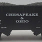 MTH 20-97416 O Gauge Chesapeake & Ohio 2-Bay Hopper w/Coal Load EX/Box