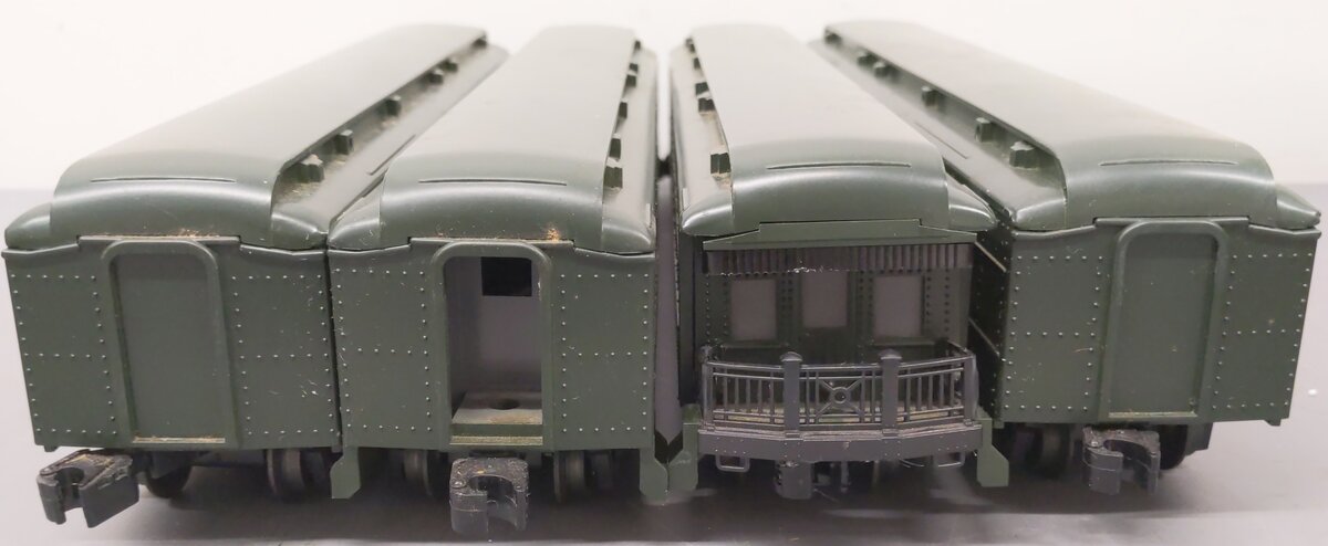 Williams 2508 O Gauge Santa Fe Madison 4-Car Passenger Car Set EX/Box