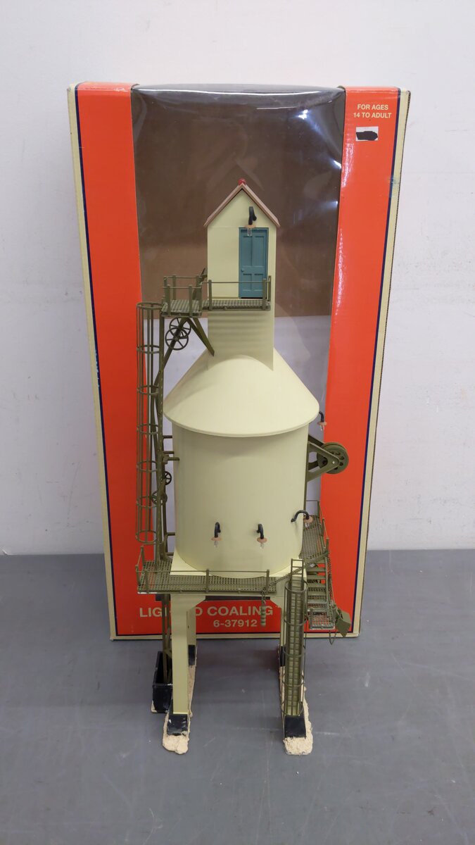 Lionel 6-37912 O Lighted Coaling Tower EX/Box