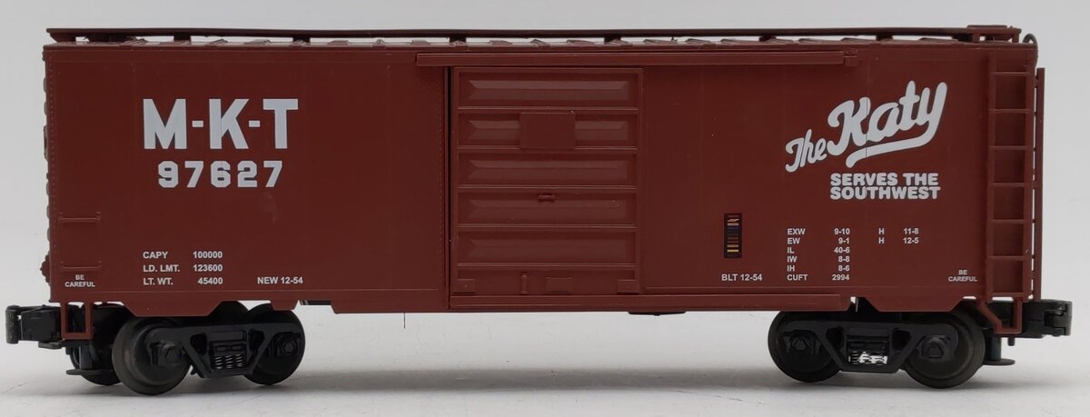 MTH 20-93010 O Gauge Katy MKT Boxcar #97627 EX/Box