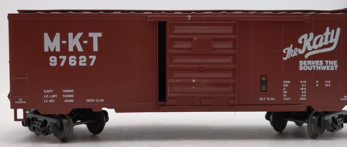 MTH 20-93010 O Gauge Katy MKT Boxcar #97627 EX/Box
