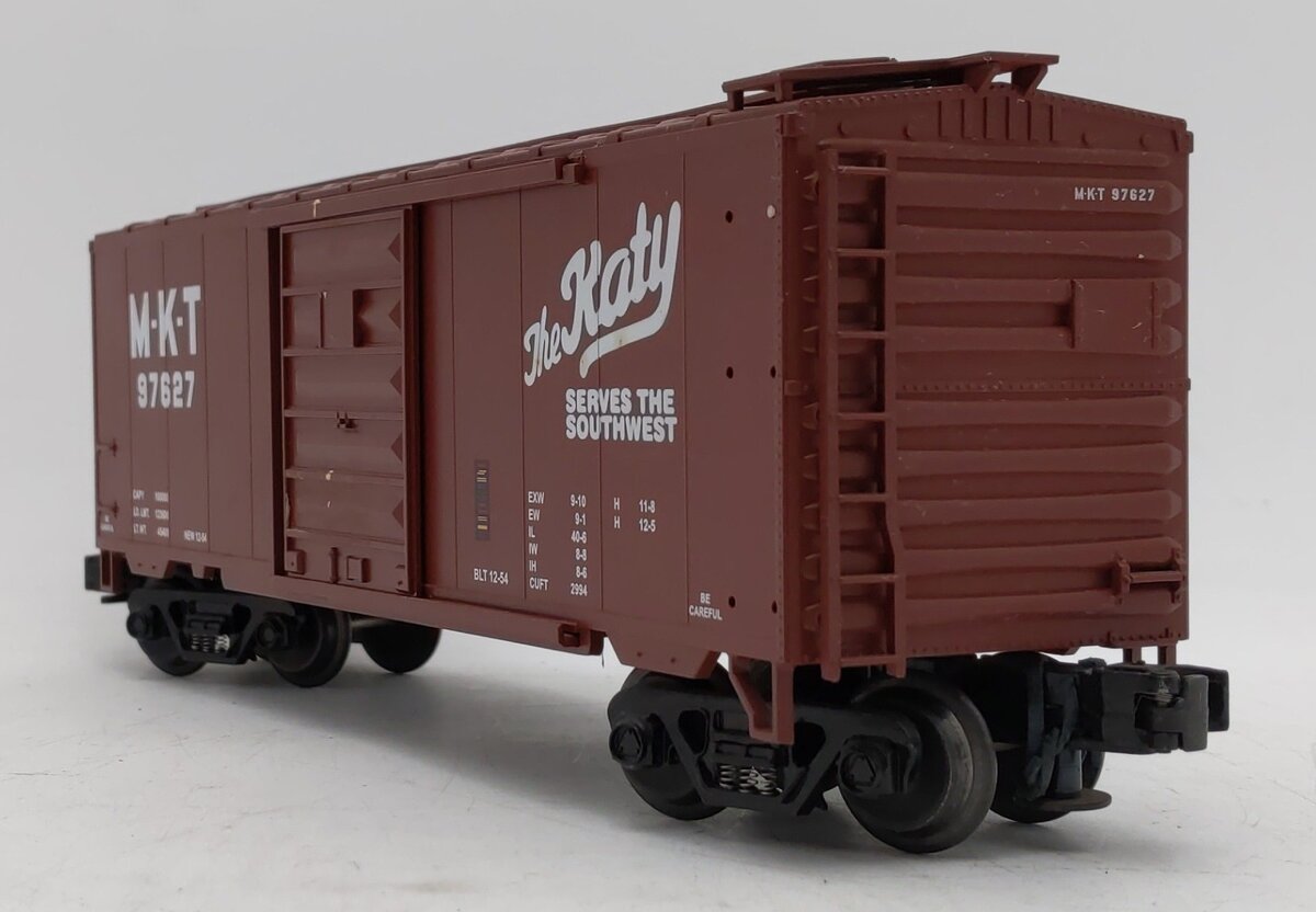 MTH 20-93010 O Gauge Katy MKT Boxcar #97627 EX/Box
