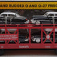 MTH 30-7674 O Gauge UP Southwestern Transport Auto Carrier W/Ertl T-Birds #11071 EX/Box
