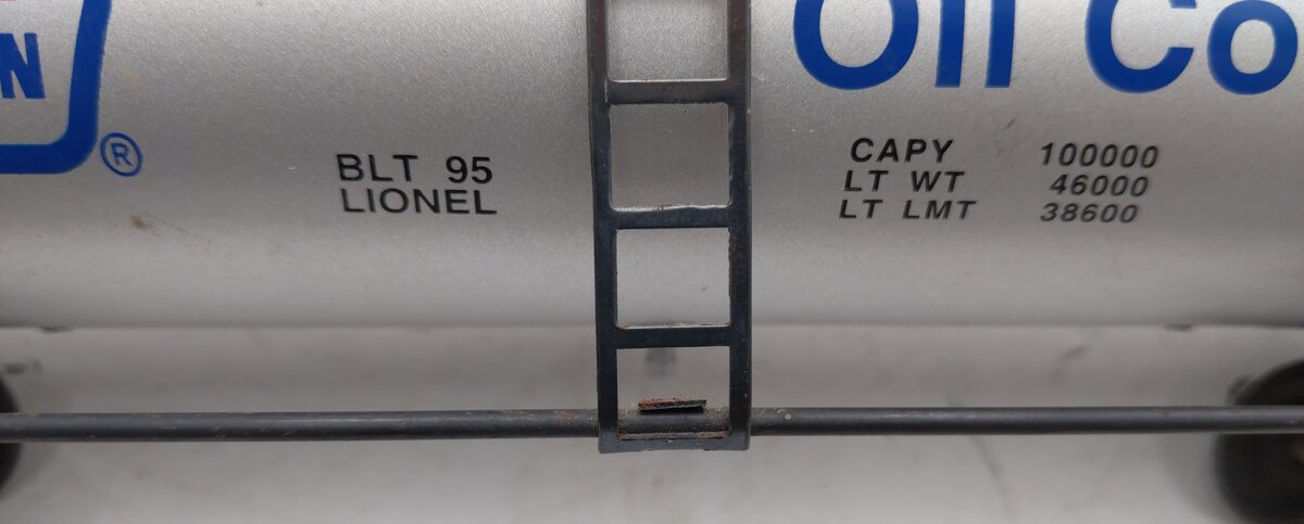 Lionel 6-17908 O Gauge Marathon Oil Tank Car EX/Box