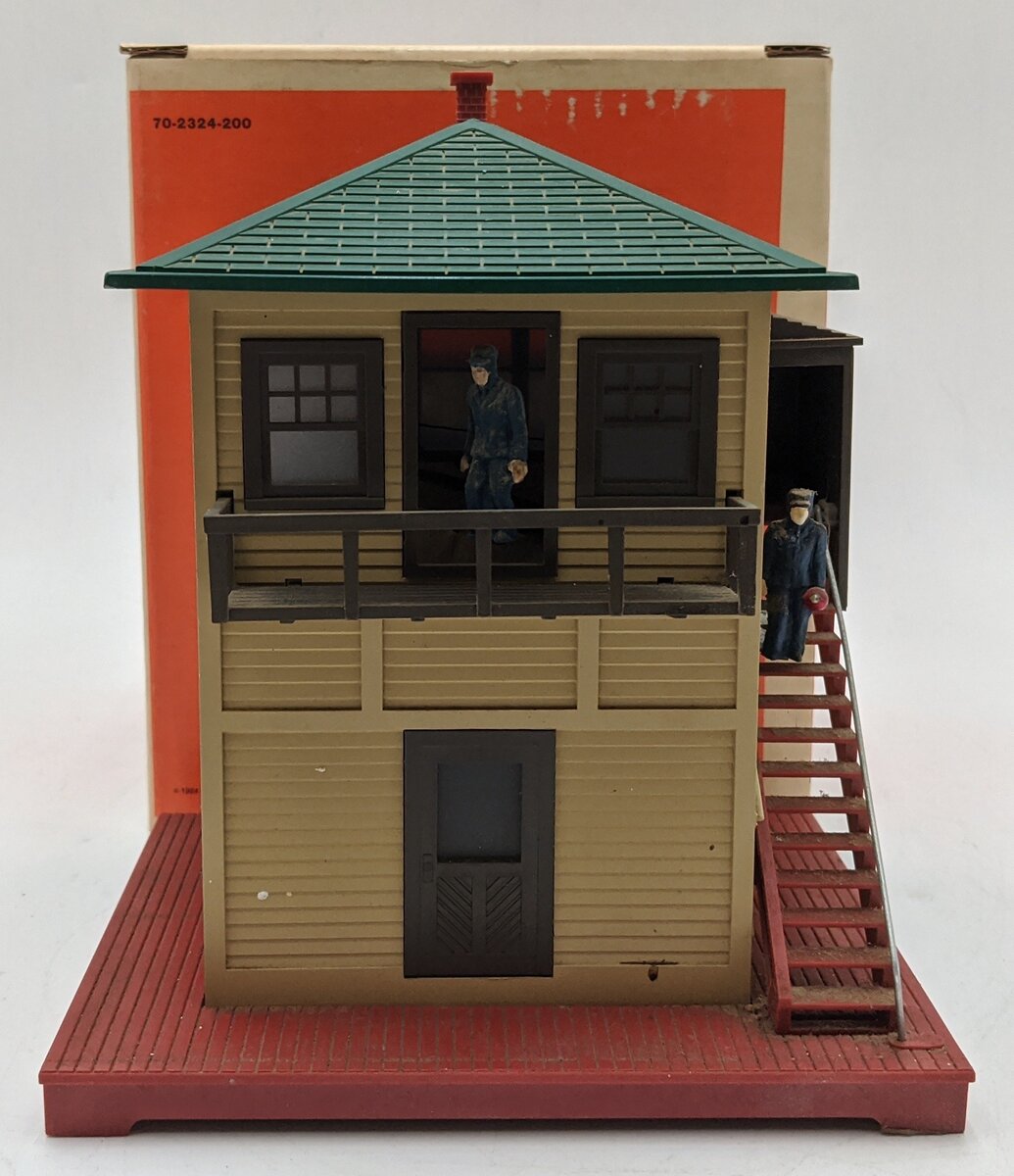 Lionel 6-2324 O Gauge Operating Switch Tower EX/Box