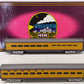 MTH 20-6606 O Gauge Union Pacific 70' Aluminum Slpr/Diner Passenger 2-Car Set EX/Box
