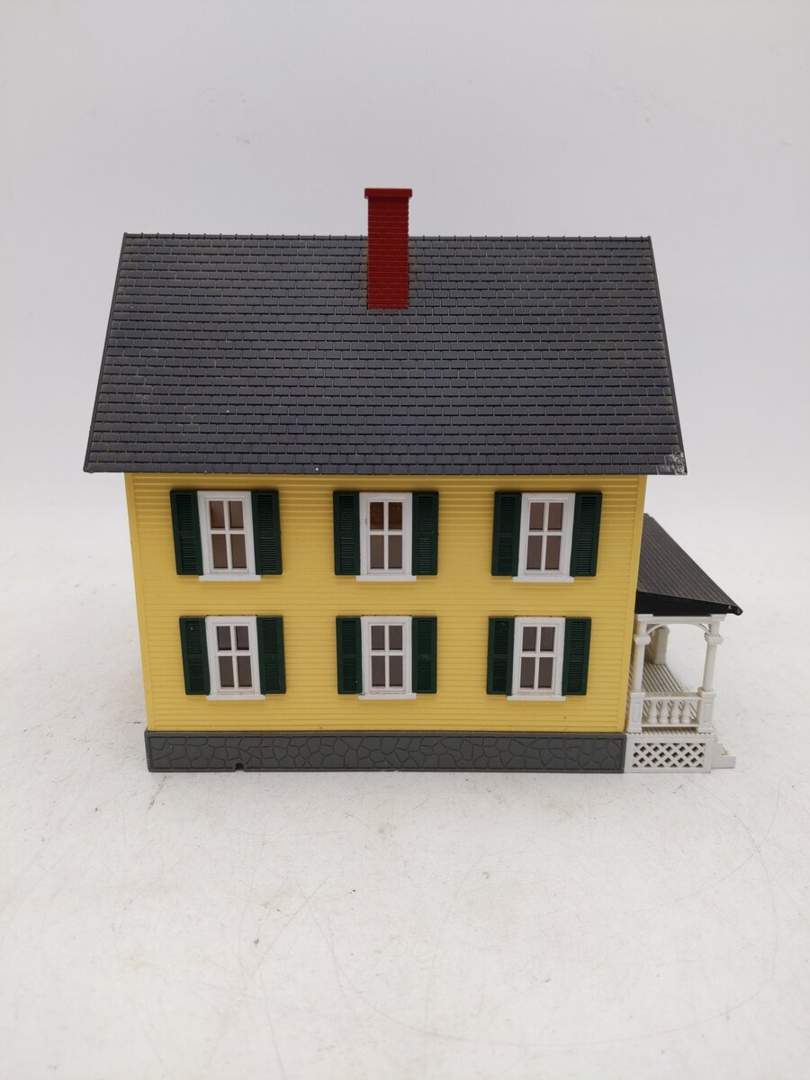 MTH 30-9007 O Gauge Yellow Farm House EX/Box