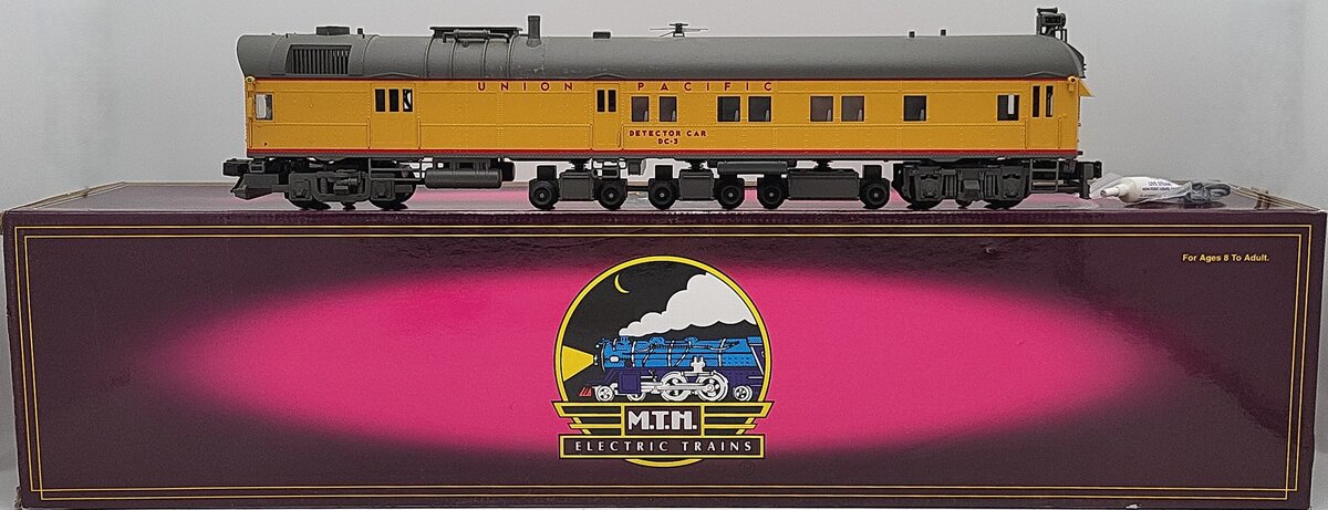 MTH 20-2242-1 O Gauge Union Pacific DC-3 Detector Car w/PS2 EX/Box
