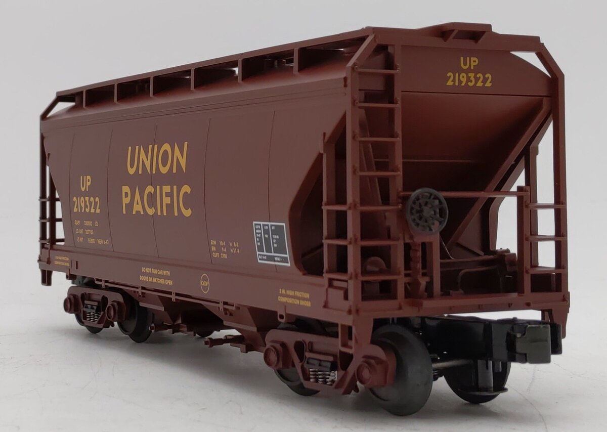 MTH 20-97490 O Union Pacific 2-Bay Centerflow Hopper #219322 NIB