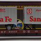 MTH 20-98111 Santa Fe Flatcar with 2 Santa Fe Trailers NIB