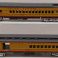 MTH 20-4152 O Union Pacifc 70' Madison Comb/Din Passenger Set (Set of 2) EX/Box