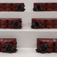 MTH 20-97058 O Gauge Santa Fe Premier 4-Bay Hopper Car Set (Set of 6) NIB