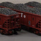 MTH 20-97058 O Gauge Santa Fe Premier 4-Bay Hopper Car Set (Set of 6) NIB