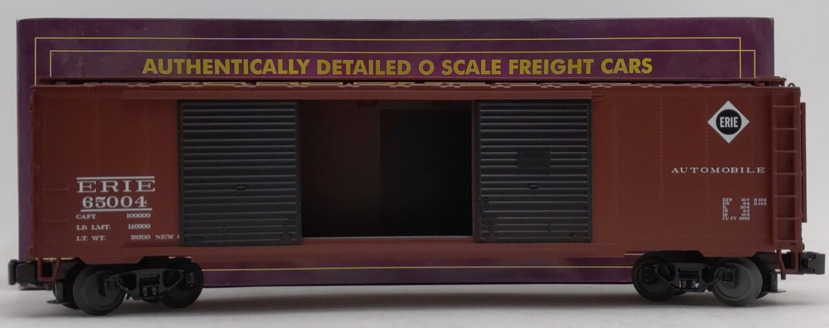 MTH 20-93182 O Gauge Erie Double Door Boxcar #65023 NIB