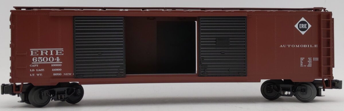 MTH 20-93182 O Gauge Erie Double Door Boxcar #65023 NIB