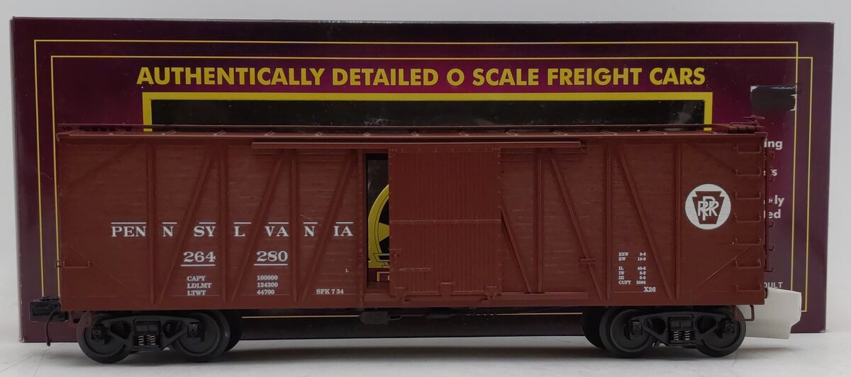 MTH 20-90301 O Pennsylvania 40' USRA Double Sheathed Box Car NIB