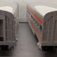 MTH 20-6122 O Gauge AT&SF "El Capitan" Sleeper/Diner Aluminum Passenger Car Set EX/Box