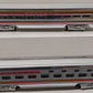 MTH 20-6122 O Gauge AT&SF "El Capitan" Sleeper/Diner Aluminum Passenger Car Set EX/Box
