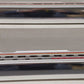 MTH 20-6122 O Gauge AT&SF "El Capitan" Sleeper/Diner Aluminum Passenger Car Set EX/Box