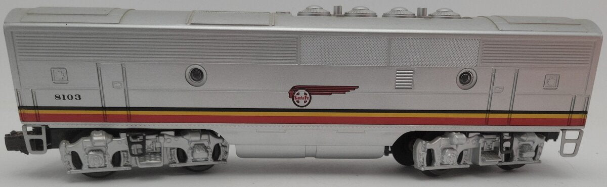 Lionel 6-18103 O Gauge Santa Fe F-3 B Unit Dummy Diesel Locomotive #8103 VG/Box