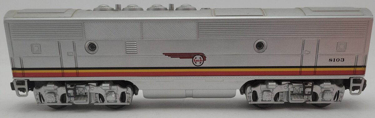 Lionel 6-18103 O Gauge Santa Fe F-3 B Unit Dummy Diesel Locomotive #8103 VG/Box
