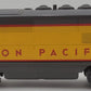 Lionel 6-8481 O Gauge Union Pacific F3 B-Unit Non-Powered Diesel Locomotive VG/Box