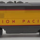 Lionel 6-8481 O Gauge Union Pacific F3 B-Unit Non-Powered Diesel Locomotive VG/Box