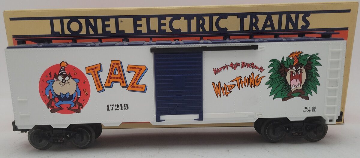 Lionel 6-17219 O Gauge Tasmanian Devil 40th Birthday Boxcar EX/Box