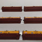 MTH 20-90646 O Pacific Fruit Express 40' Steel Sided Reefer Car Set (Set of 6) EX/Box
