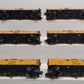 MTH 20-90646 O Pacific Fruit Express 40' Steel Sided Reefer Car Set (Set of 6) EX/Box
