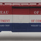 Lionel 6-52098 O Gauge TTOS-1996 U.S. Department Of Commerce Boxcar EX/Box