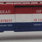 Lionel 6-52098 O Gauge TTOS-1996 U.S. Department Of Commerce Boxcar EX/Box