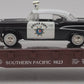Lionel 6-26906 O Gauge Southern Pacific Flatcar w/ 1957 Chevy Police Car EX/Box