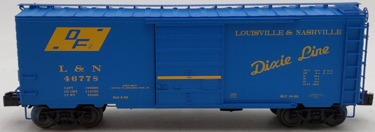 Lionel 6-52593 O Gauge TCA Convention 2012 Louisville & Nashville Boxcar #46778 LN/Box