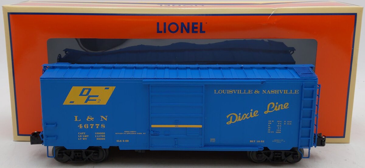 Lionel 6-52593 O Gauge TCA Convention 2012 Louisville & Nashville Boxcar #46778 LN/Box