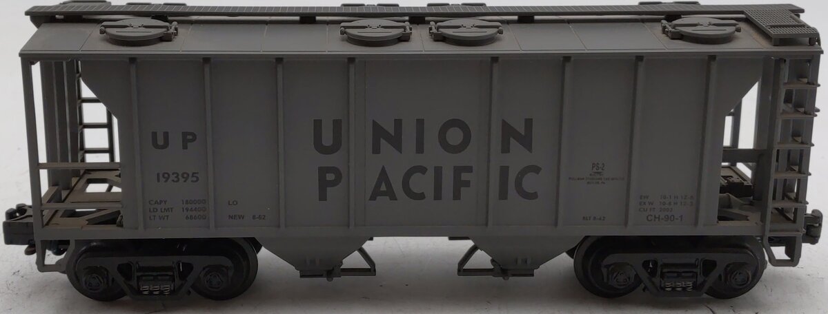 MTH 20-97101 O Gauge Union Pacific PS-2 Covered Hopper #19395 EX/Box