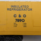 Lionel 6-17303 O Gauge Chesapeake and Ohio Reefer Car EX/Box