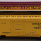 MTH 20-94006 O Gauge Green Bay & Western Route Reefer Car #21002 EX/Box