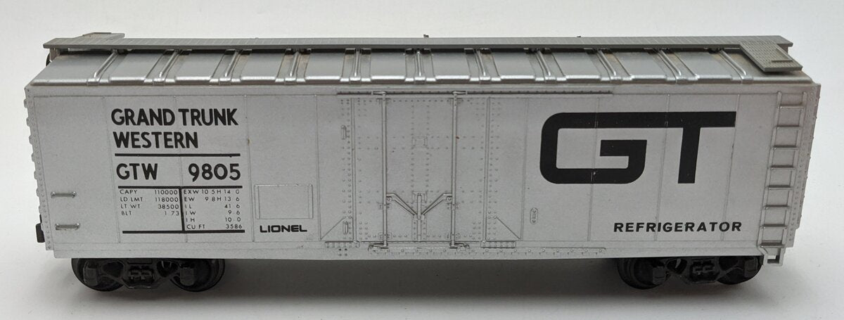 Lionel 6-9805 O Gauge Grand Trunk Reefer Car EX/Box