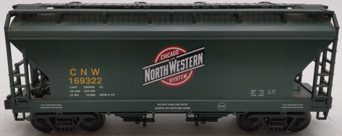 MTH 20-97475 O Gauge CNW Centerflow Hopper #169322 EX/Box